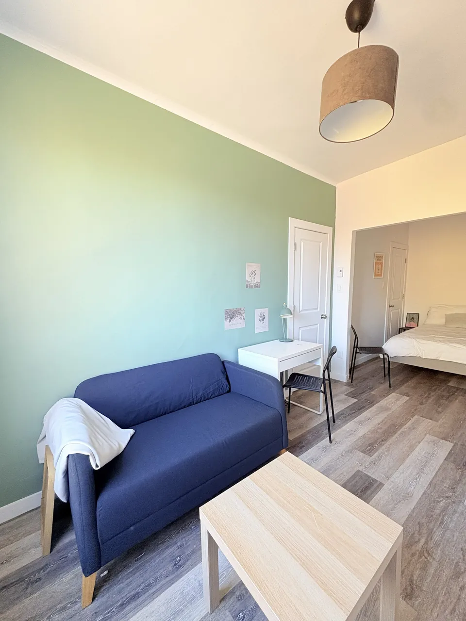 L'Aréna 5 · Ch 3 (double) – Chambre double meublée en colocation, Plateau-Mont-Royal (photo 2)