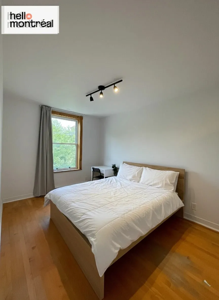 L'Érable 2 · Ch 2 – Chambre meublée en colocation, Plateau-Mont-Royal (photo 1)